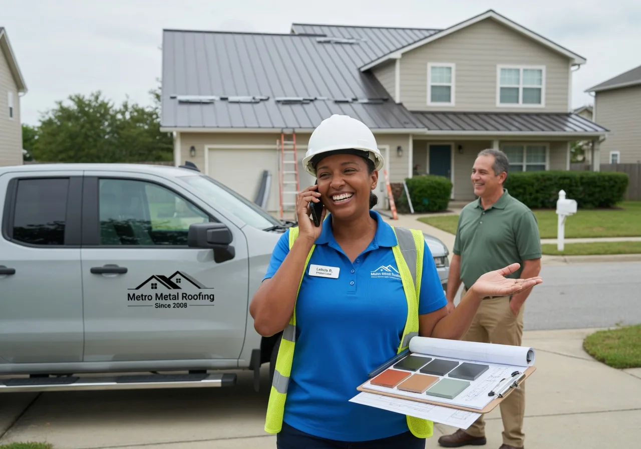 Storm Damage Metal Roof Repair in Reedville, VA